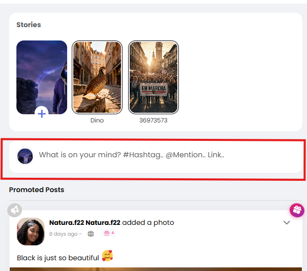 Klike nan espas ankadrea